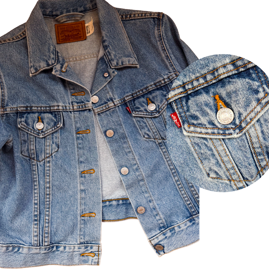 Levi’s Made in USA Denim Jacket — vintage Levi's jacket in blue