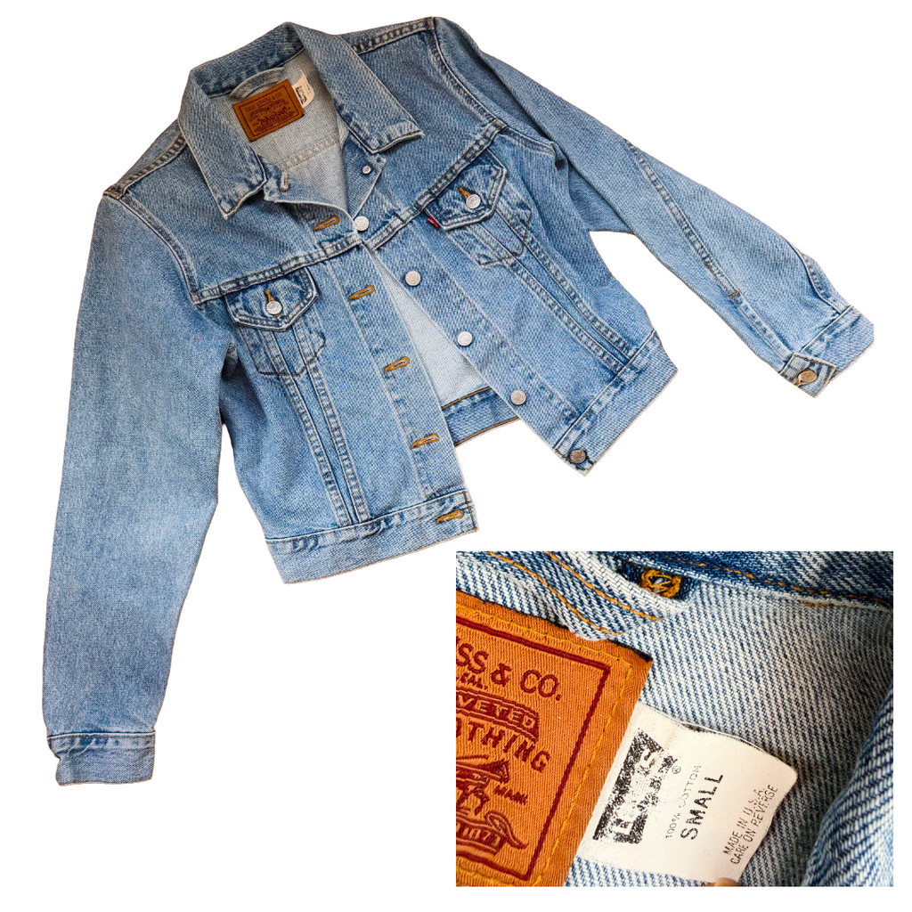Levi’s Made in USA Denim Jacket — vintage Levi's jacket in blue