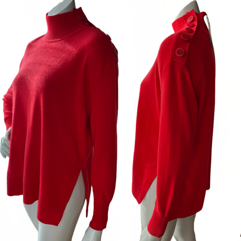 Red Zimmermann cashmere sweater