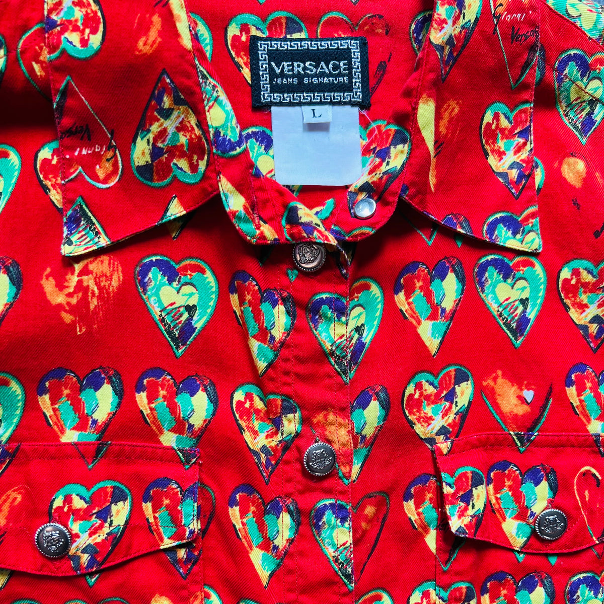 Vintage Versace Jeans Signature label