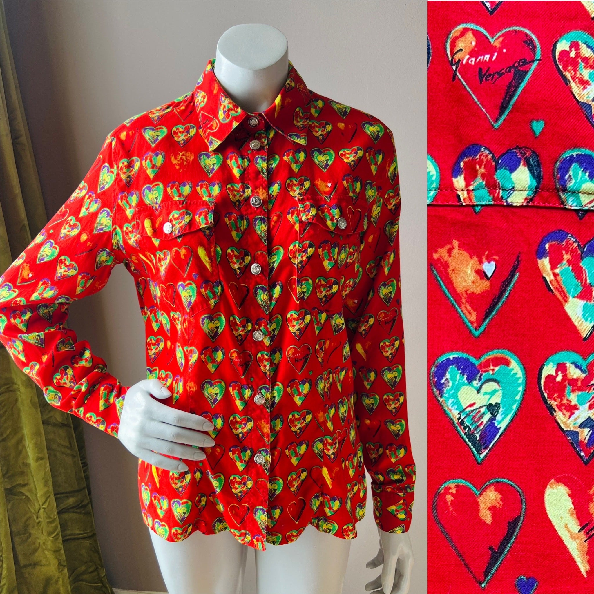 Classic 90s Versace shirt