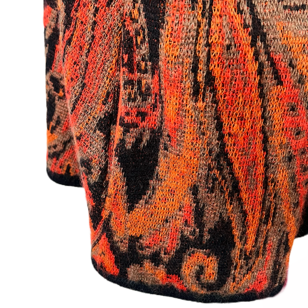 Escada Cardigan Mohair Knit Sweater w Pockets — vintage Escada knit in black