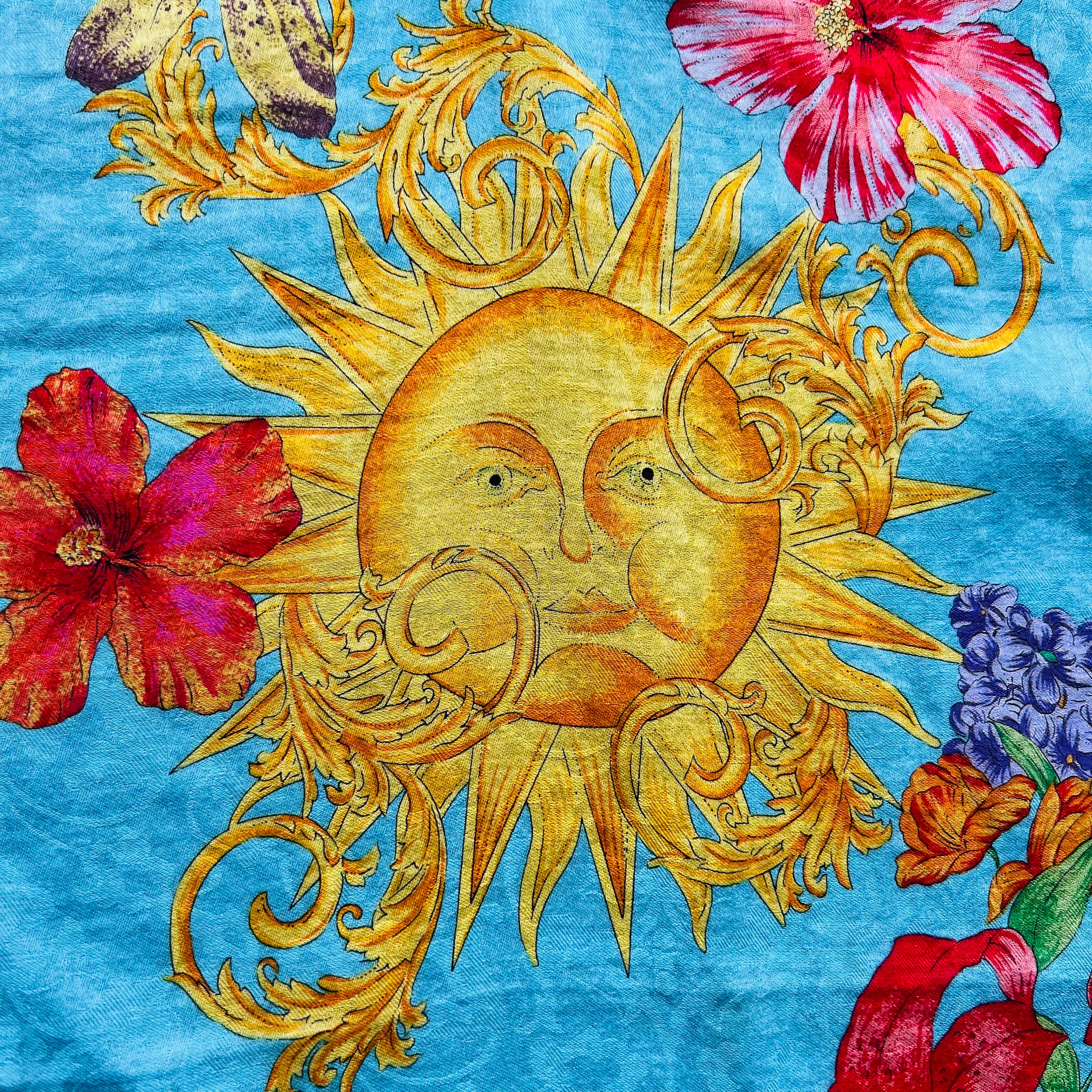 Vintage Versace baroque sun