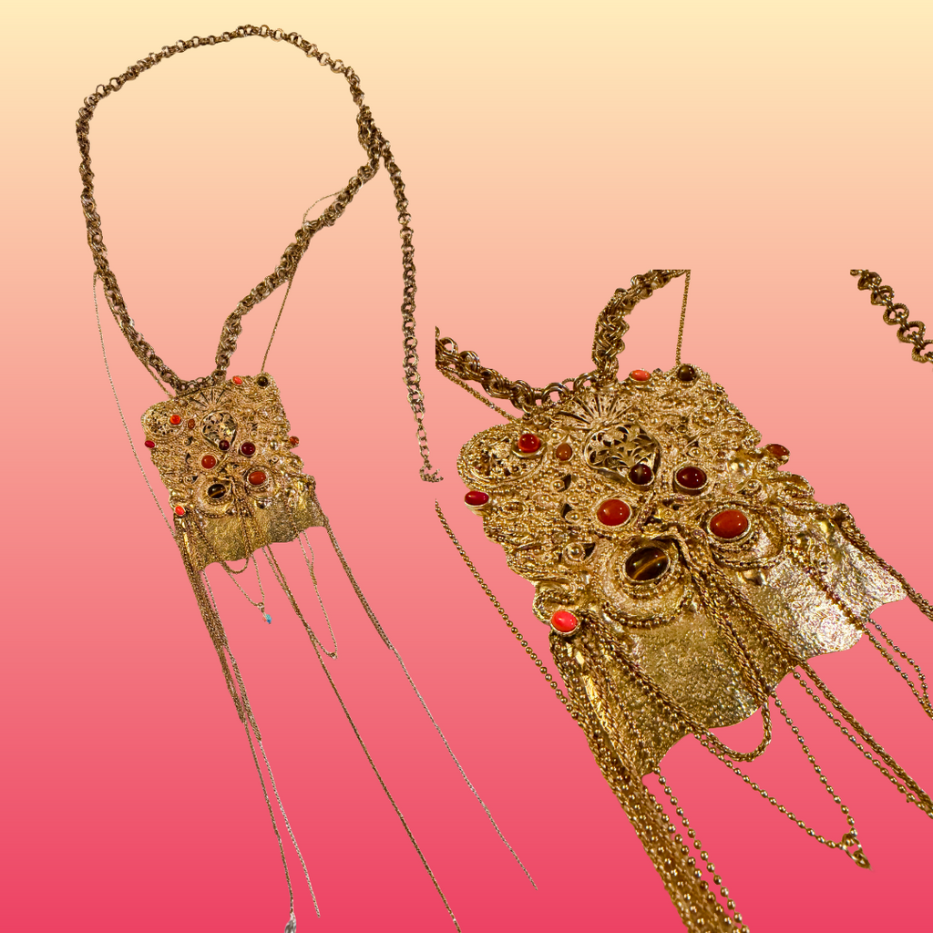 Christian Lacroix Couture Runway Keepsake Necklace — vintage piece
