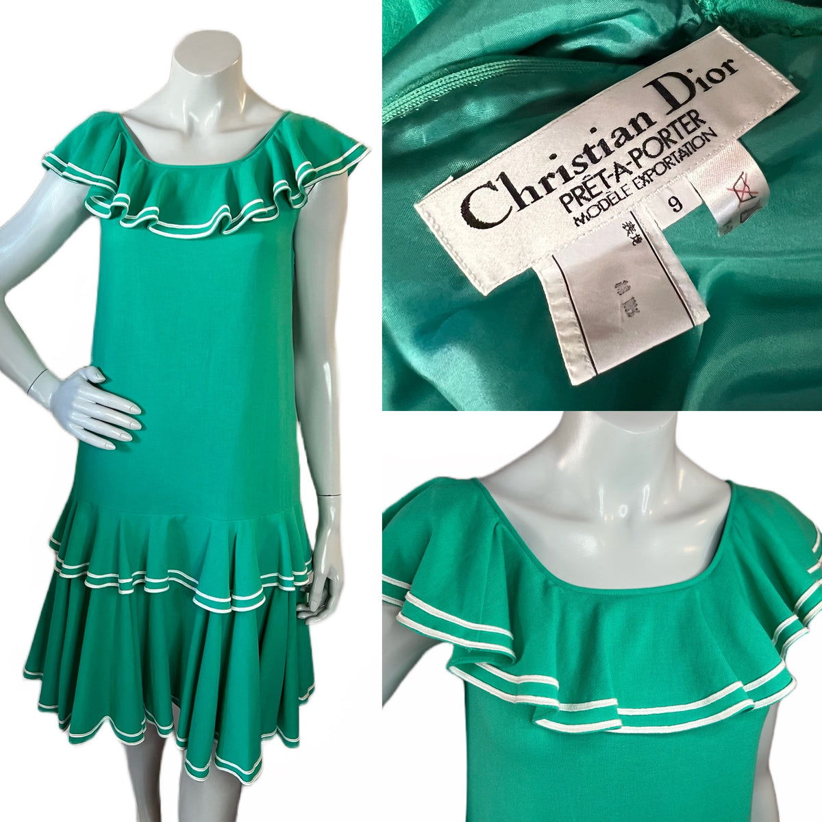 Christian Dior ready to wear dress available now online and in our San Francisco showroom.