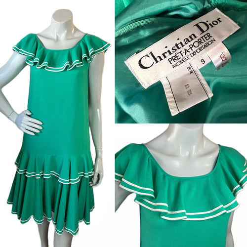 Christian Dior ready to wear dress available now online and in our San Francisco showroom.