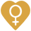 Empress Vintage heart logo in gold