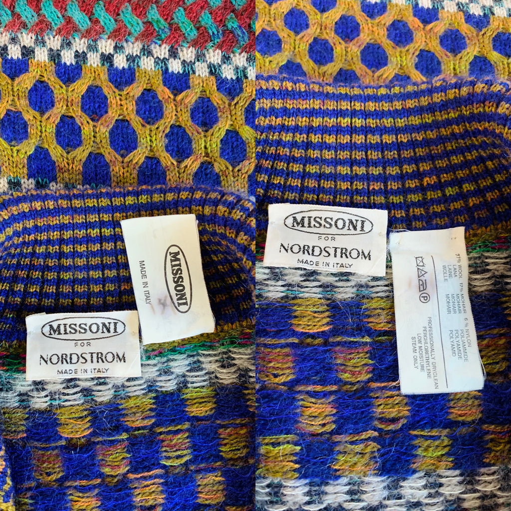 Missoni Wool Sweater — vintage Missoni knit