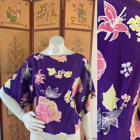 Anna Sui designer silk blouse available now at Empress Studio SF!  Email us to set up an appointment to shop in store.