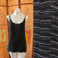 Armani Beaded Sequin Tank Top Tunic — vintage Armani caftan