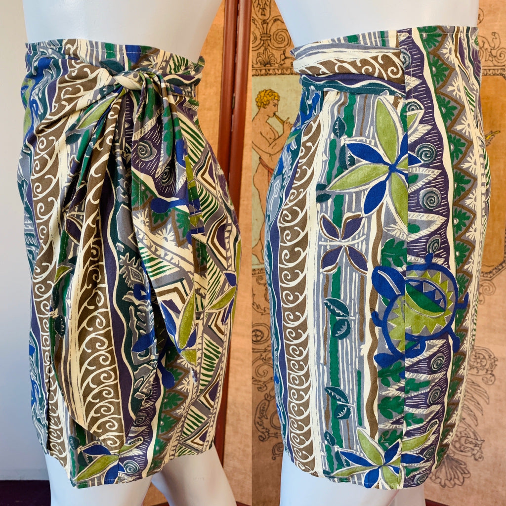 Guess by Georges Marciano Cotton Summer Wrap Skirt — vintage Guess bottoms