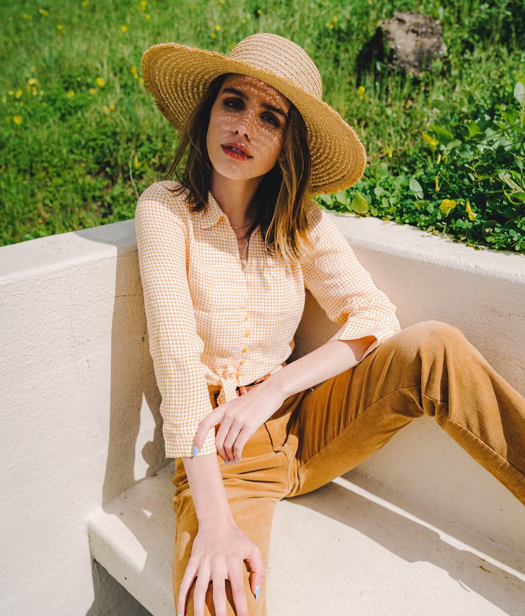 Golden Brown Corduroy Fendi Pants — vintage Fendi bottoms in gold, brown