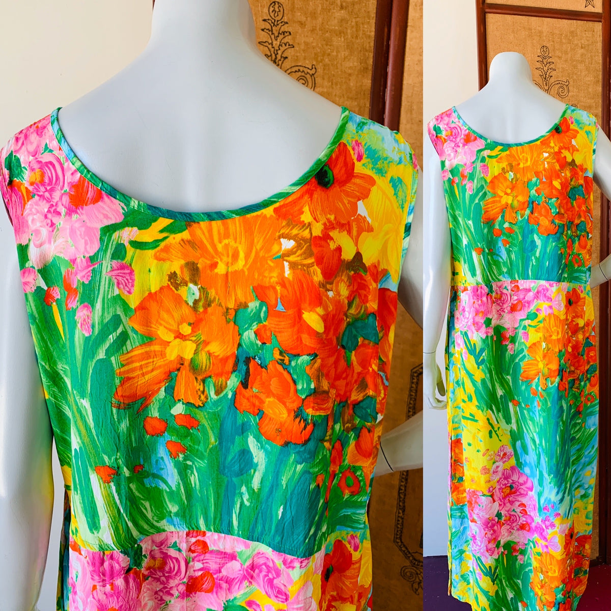 Jam's World Maxi Dress — vintage dress