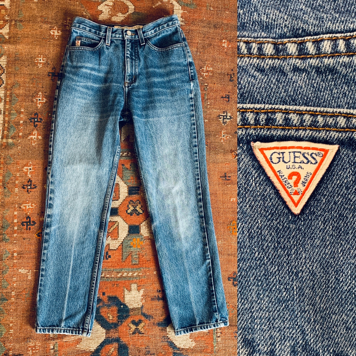 Distressed Guess Jeans — vintage 1990s Guess bottoms