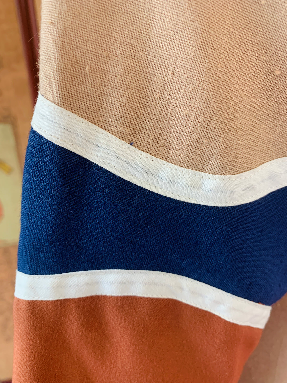 Sunrise Sunset Art to Wear Caftan — vintage 1960s Alfredo's Wife caftan