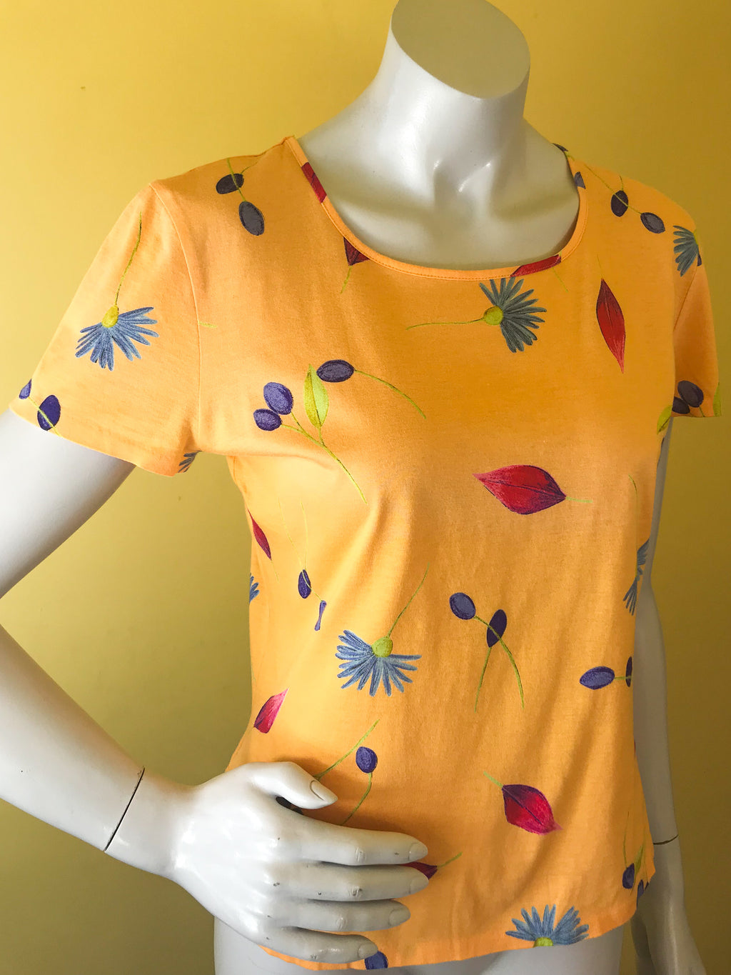 Kenzo floral t-shirt. Sold in excellent condition at Empress Vintage in Berkeley, CA.
