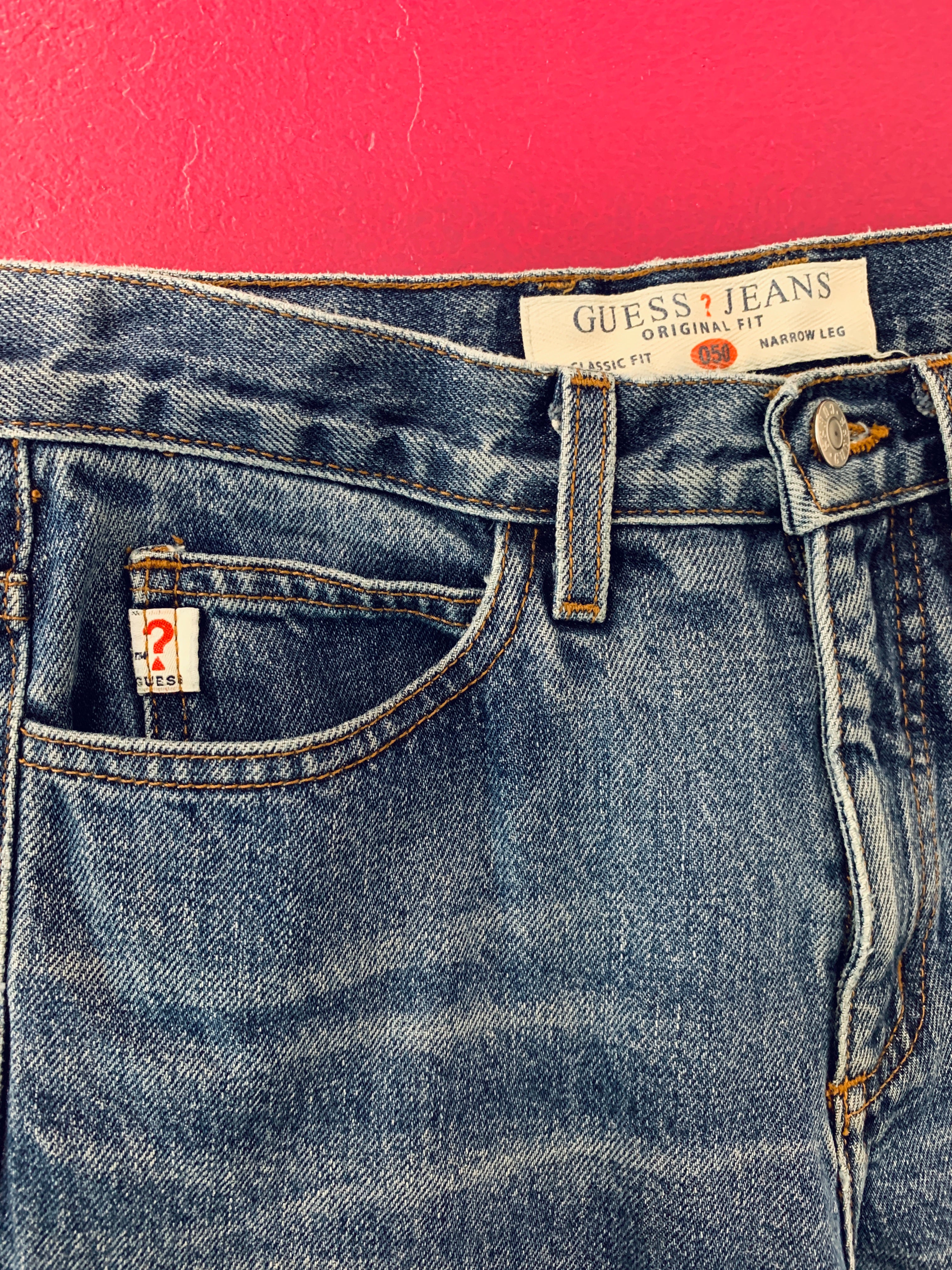 Distressed Guess Jeans — vintage 1990s Guess bottoms
