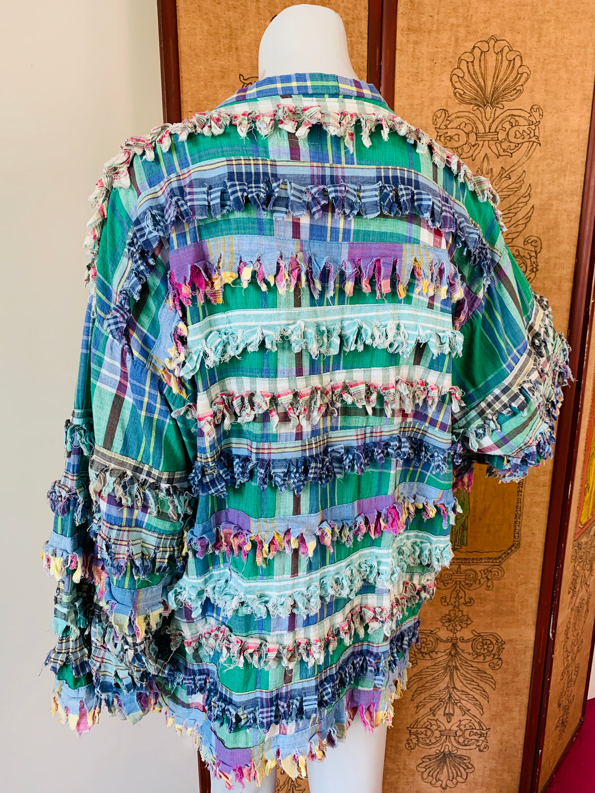 Paula Sweet Shredded Cotton Jacket — vintage jacket