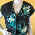 White Duck Workshop quilted vest available at Empress Vintage in Berkeley, CA, by request.