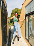 This vintage Guess denim maxi skirt completes any look!  If you're a hypebae don't snooze on this one! Sold in excellent condition at Empress Vintage in Berkeley, CA.