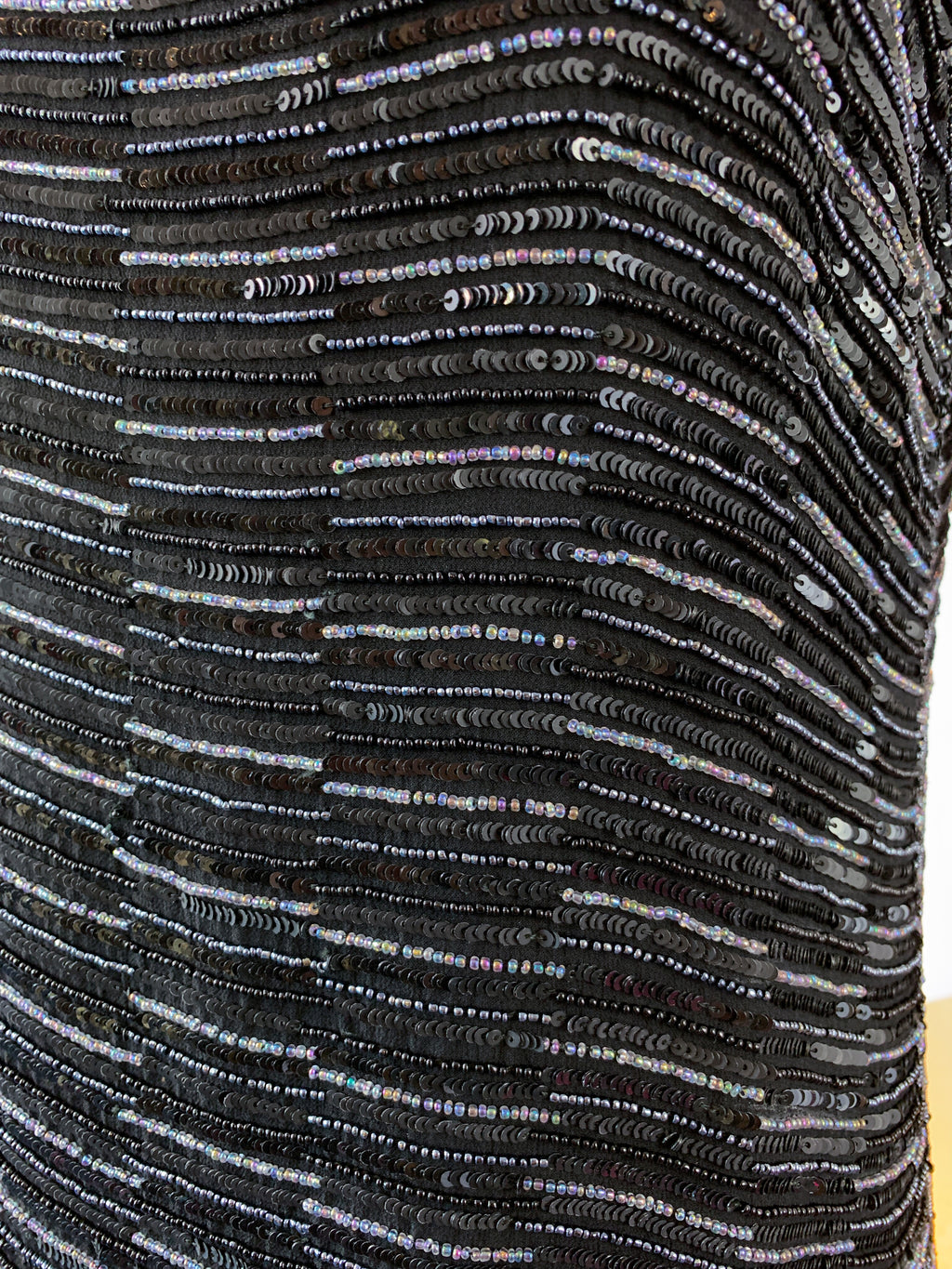 Armani Beaded Sequin Tank Top Tunic — vintage Armani caftan