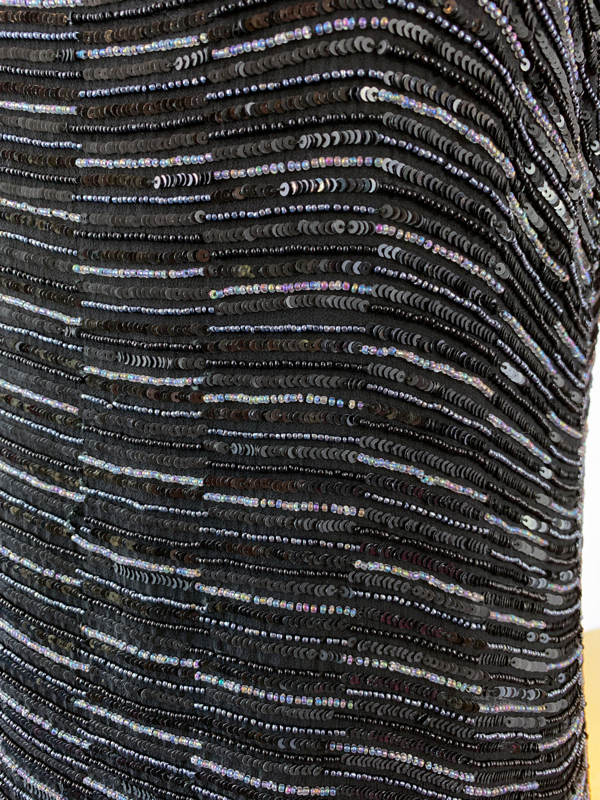 Armani Beaded Sequin Tank Top Tunic — vintage Armani caftan