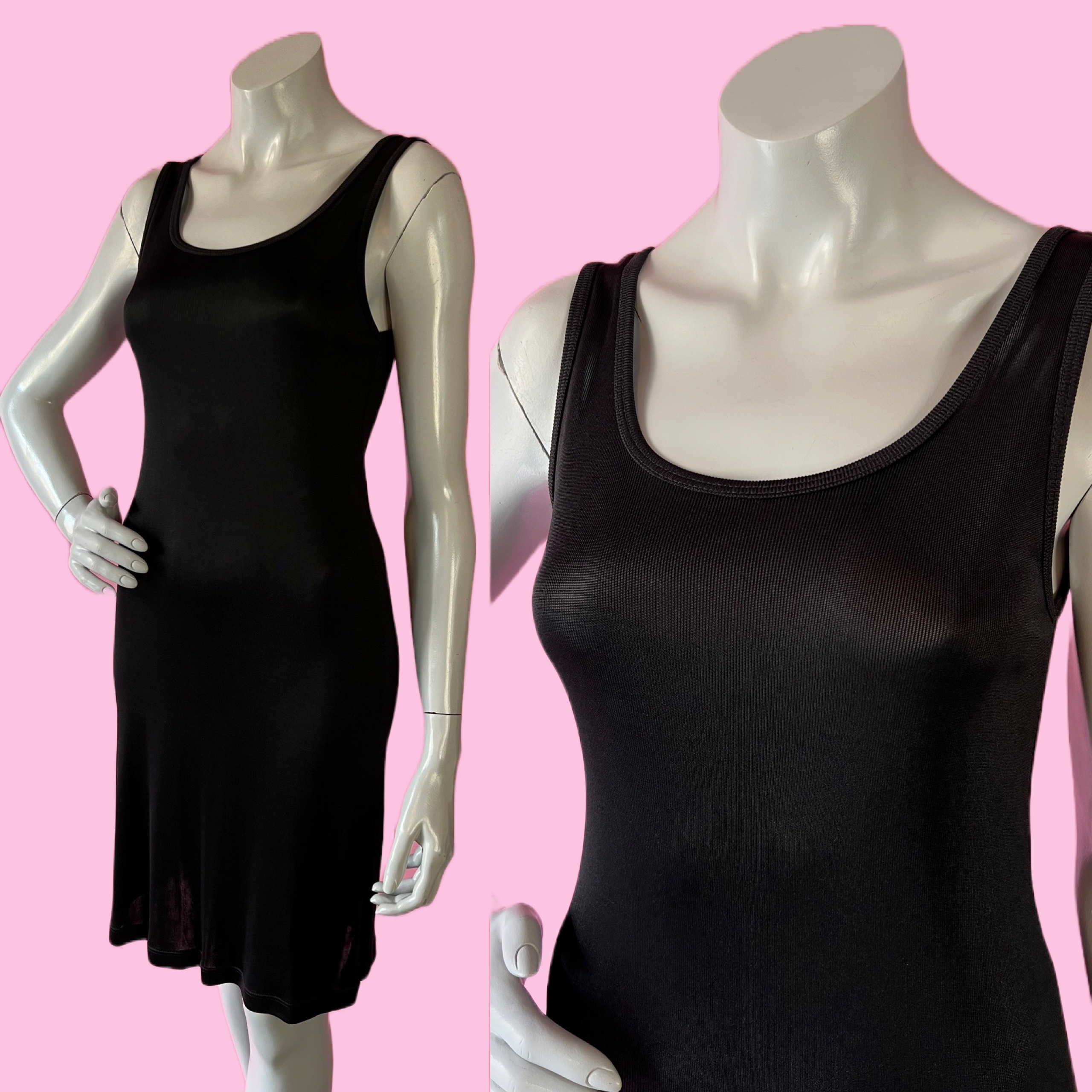This 1990s Betsey Johnson black dress is available in San Francisco, CA and right here online.