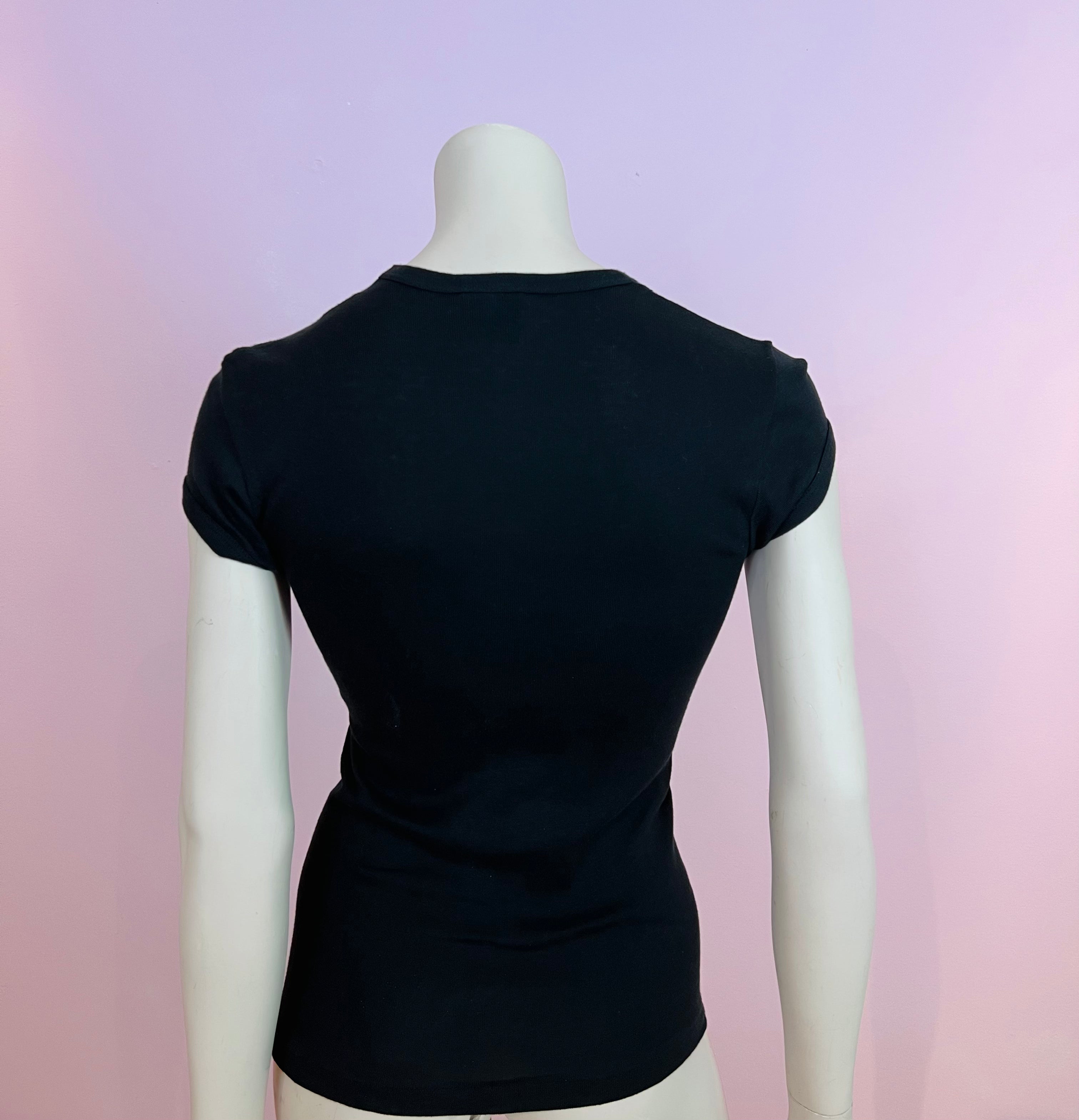 Cocaine 80s Art Deco Diamond Dust Graphic T-shirt — vintage 1980s Diamond Dust top