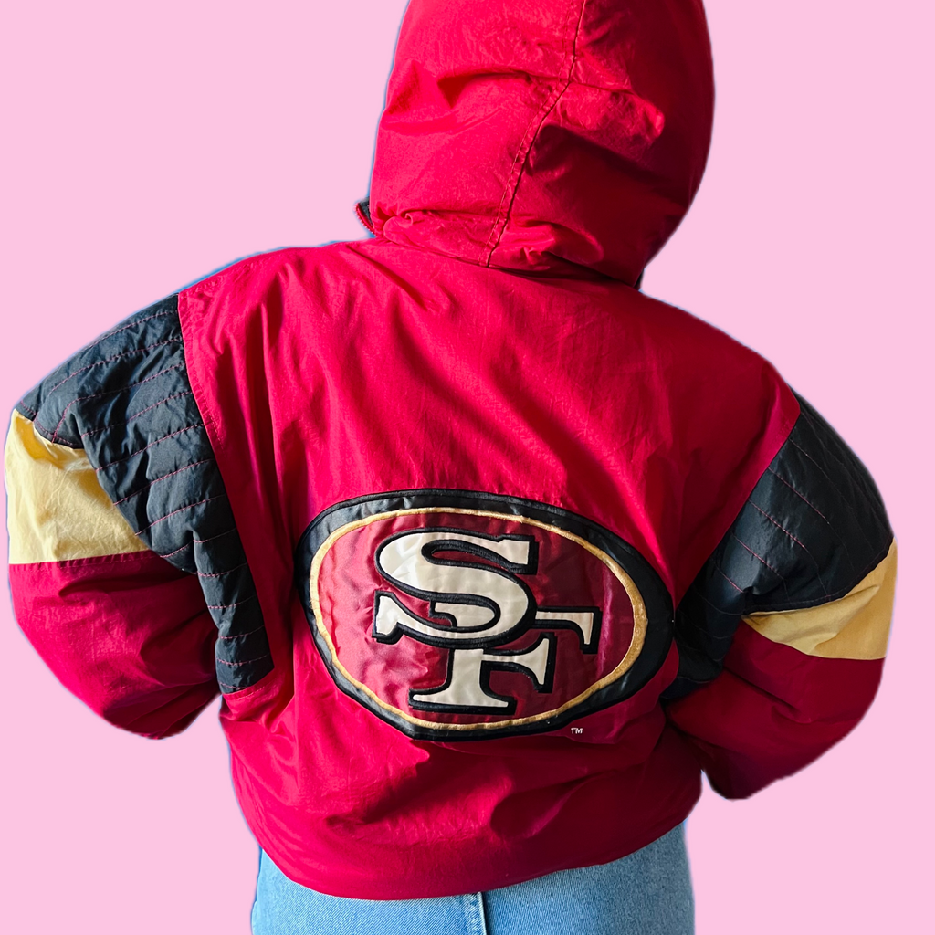 San Francisco 49ers classic old school Starter jacket available now!