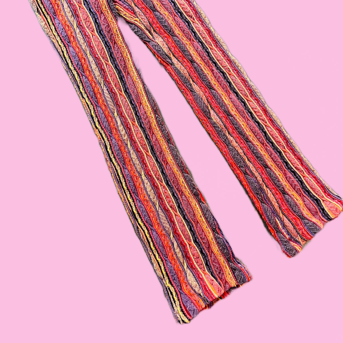 Coogi One Piece Jumpsuit — vintage Coogi set in black, orange, yellow, purple, multicolour