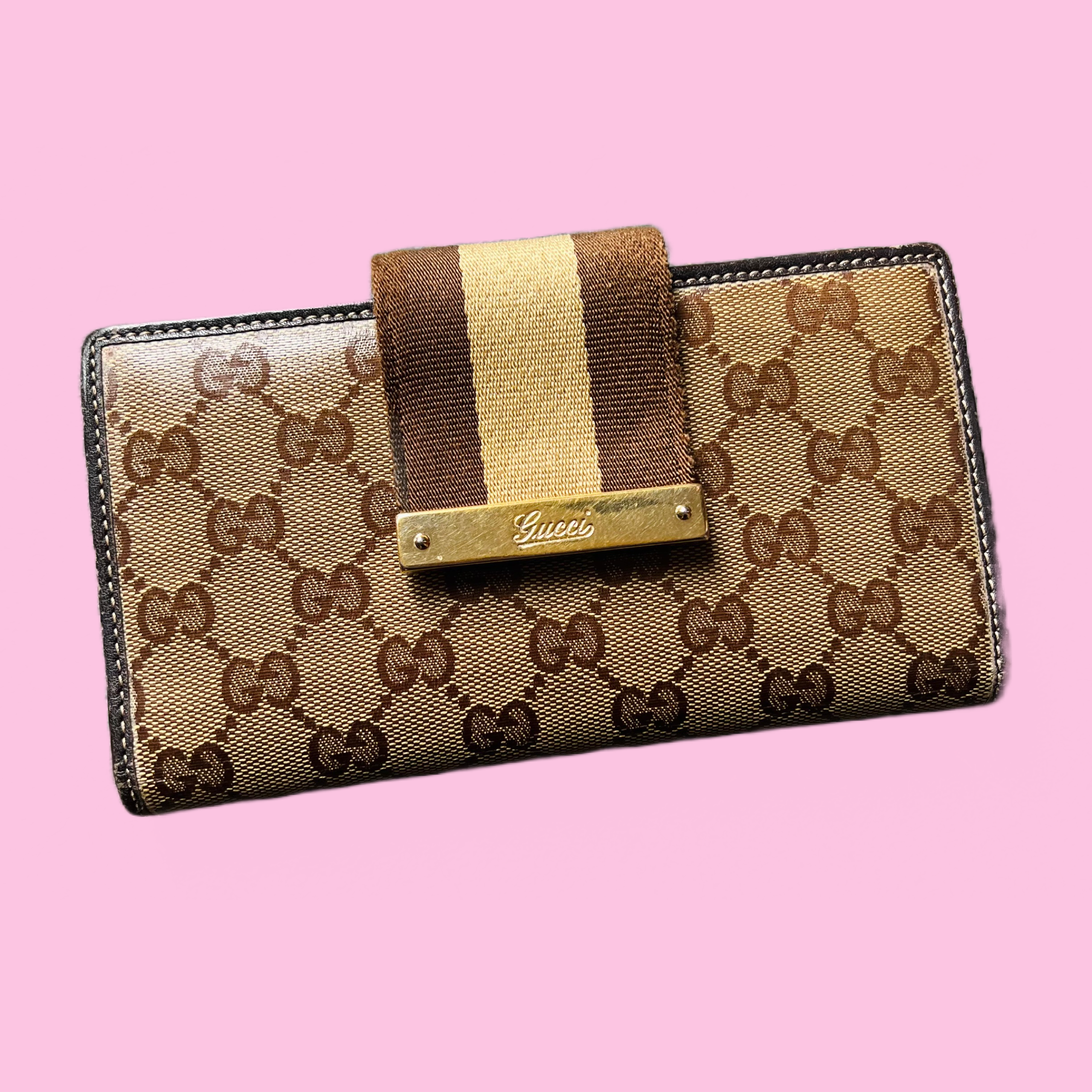 gucci monogram wallet